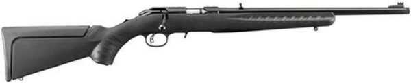Ruger American Rimfire Compact, TB Bolt 17HMR 18" Barrel, Black Composite Stock Blued, 9rd