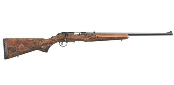 Ruger American Farmer 22LR 22" Barrel Engraved Stock 10rd Mag