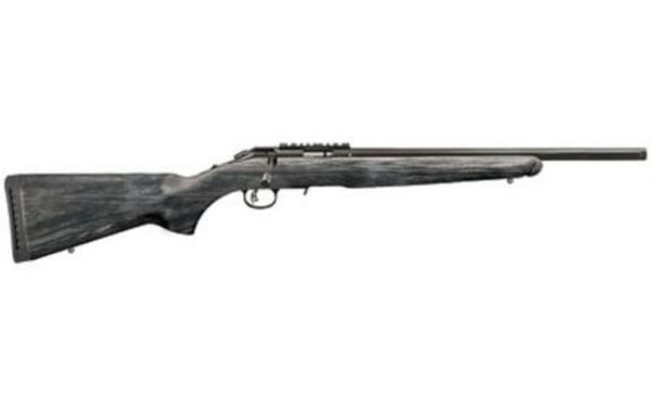 Ruger American Rimfire 22LR, 18" Threaded Barrel Black Laminate Stock10 Rd Mag