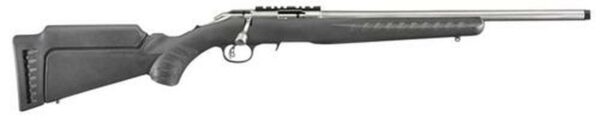 Ruger American Rimfire 22 Win Mag 18" Threaded Barrel Synthetic Stock SS 9rd Mag
