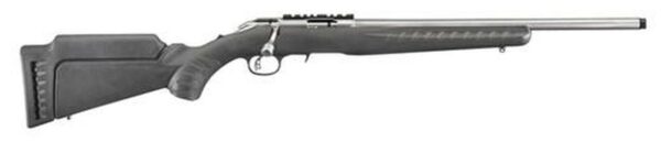 Ruger American Rimfire 17 HMR 18" Threaded Barrel Synthetic Stock SS 9 rd Mag