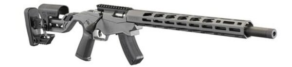 Ruger Precision Rimfire, TALO, Bolt, 22 LR, 18", Gray, Adjustable, Right Hand, Threaded, 15Rd