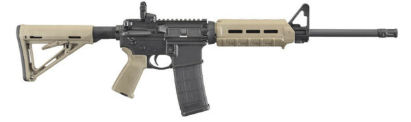 Ruger AR-556 Carbine AR-15, 16” Barrel, Flat Dark Earth, With Magpul Accessories, 30Rd