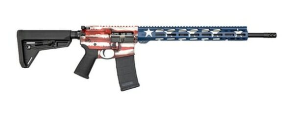 Ruger AR-556 MPR, 5.56/.223, 18" Barrel, 30rd, MOE SL Stock, American Flag
