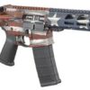 Ruger AR-556 AR-15 Pistol 5.56/.223, 10.5" Barrel, SBA3 Pistol Brace, M-LOK, American Flag, 30rd