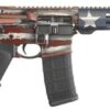 Ruger AR-556 AR-15 Pistol 5.56/.223, 10.5" Barrel, SBA3 Pistol Brace, M-LOK, American Flag, 30rd