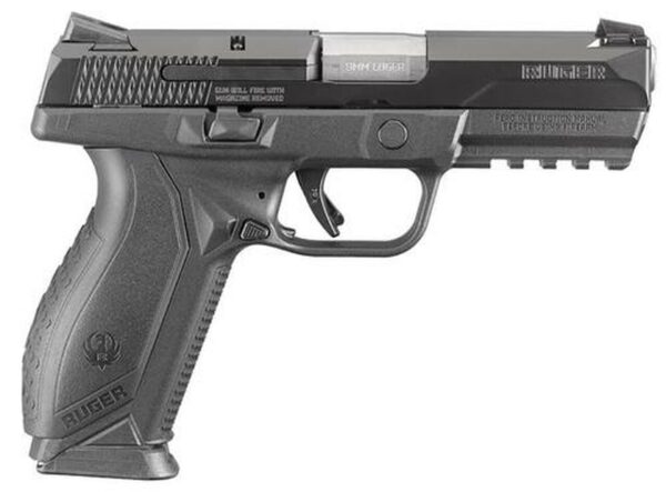 Ruger American Pistol Pro Model 9MM 4.2" Barrel, Novak Sights, 17 Rd Mag