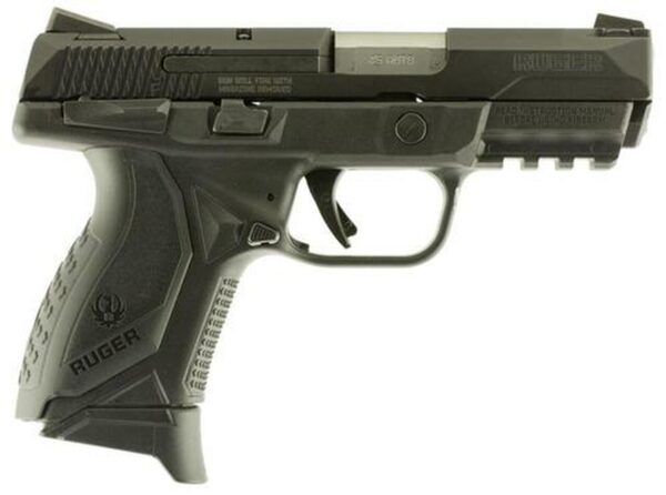 Ruger American Compact 45 ACP 3.75 " SS BarreNovak 3-Dot Sights Manual Safety 10 rd Mag