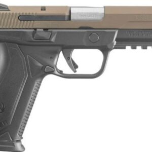Ruger American 9mm, 4" Barrel, Borwn Cerakote Slide 17rd Mag