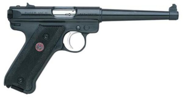 Ruger MKIII4 22LR, 4 Inch, Fixed Sights, Blued