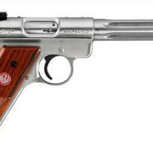 Ruger MKIII Hunter, 22LR, 5.5" Fluted Barrel, Fiber Optic Site, SS