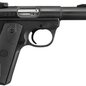 Ruger 22/45, Threaded Barrel, Adjustable Sights Blued
