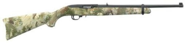 Ruger 10/22 Rifle, 22LR, Wolf Pattern Camo, 10rd Mag