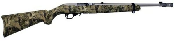 Ruger 10/22 Takedown .22LR, Kryptek Highlander Camo, 18" SS Barrel, 25 Rd Mag & Case