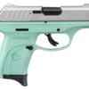 Ruger Ec9s 9mm 3.12 7rd Aluminum Cerakote/Turquoise