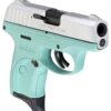 Ruger Ec9s 9mm 3.12 7rd Aluminum Cerakote/Turquoise