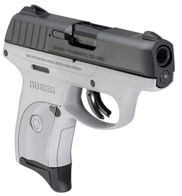 Ruger EC9s Striker Fired, Compact, 9MM 3.1" Barrel, Gray Nylon Frame, 7Rd Mag