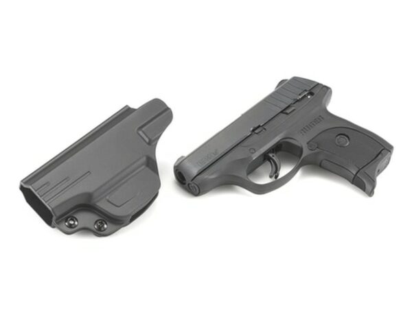 Ruger EC9s Striker Fired, Compact, 9mm, 3.1" Barrel, Nylon Frame, Black Oxide Finish, 7Rd, 1 Magazine, Thumb Safety, Fixed Sights Integrated into the Slide, Includes Cytac Inside Waistband Holster