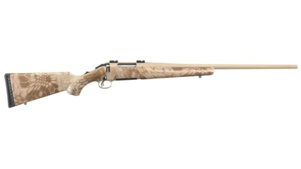 Ruger Americam Rifle 308 22" Barrel Kryptek Nomad Camo Desert Sand Cerakote Barrel