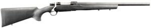 Ruger Hawkeye Tactical 243 Win, 20" Matte Blued Barrel, Black Hogue Stock, 4rd