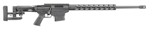 Ruger Precision 6.5 PRC, 26" Barrel, Precision Adjustable Black Stock, Black Hardcoat Anodized