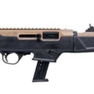 Ruger PC Carbine Flat Dark Earth 9mm Take Down, 16" Barrel, Ruger & Glock Mag Adapter, 17rd Mag