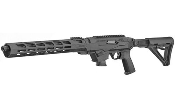 Ruger PC Carbine 9mm, 16" Barrel, Threaded 1x28 Threads, Fluted, Black, M-Lok, 10rd