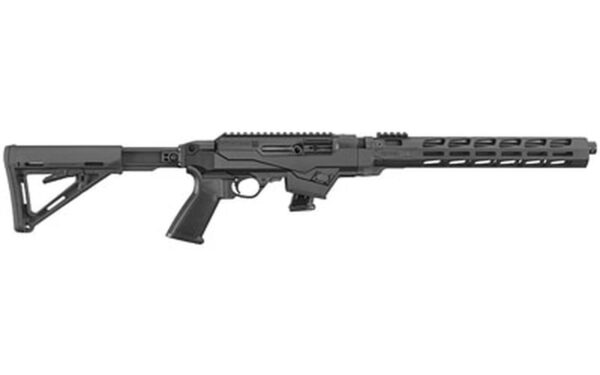 Ruger PC Carbine 9mm, 16" Barrel, Threaded 1x28 Threads, Fluted, Black, M-Lok, 10rd