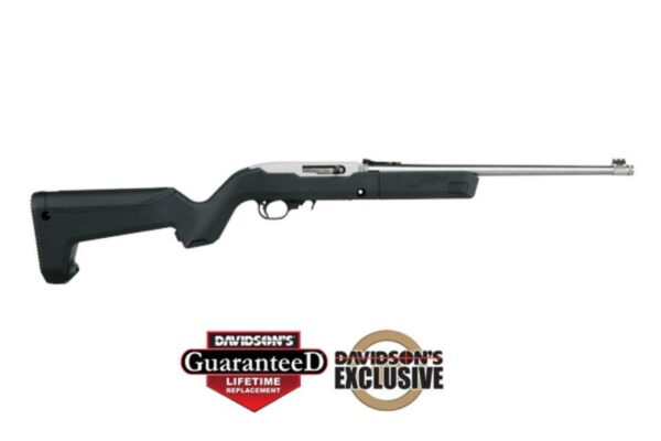 Ruger 10/22 TD Backpacker SS 22LR 16" Threaded Barrel Magpul X-22 Stock 10rd Mag