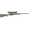Ruger American Predator Bolt-Action, 308 Win 18" Threaded Barrel, Matte Black, Moss Green Synthetic Stock, Vortex Crossfire II Scope, 3Rd Mag