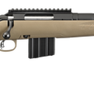 Ruger American Ranch Compact 350 Legend, 16.38" Barrel, Synthetic Flat Dark Earth Stock Black, 5rd