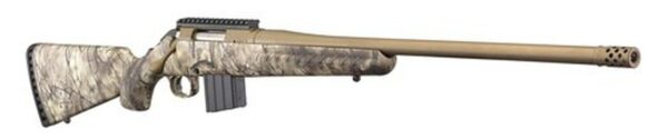 Ruger American .350 Legend, 22" Barrel, Go Wild Camo Stock, Bronze, 5 Rd