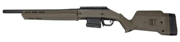 Ruger American Magpul Hunter, 6.5 Creedmoor, 18" Barrel, 5rd, Optics Ready, OD Green 5rd Mag