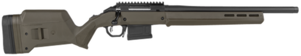 Ruger American Magpul Hunter 308 Win, 16.5" Barrel Green Magpul Stock, 5rd