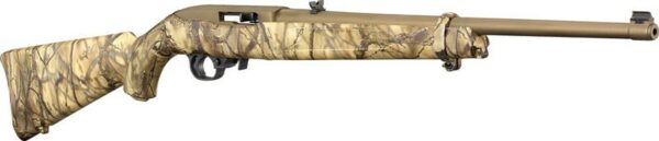 Ruger 10/22 Go Wild 22 LR, 18.5" Barrel Go Wild Camo Stock, Bronze Cerakote Barrel and Action