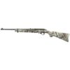 Ruger 10/22 Carbine 22 LR, 18" Threaded Barrel, Go Wild Camo Rock Star Synthetic Stock 10Rd Mag