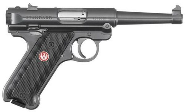 Ruger Mark IV Standard, 22LR, 4.75", 10rd, Black Aluminum Grips