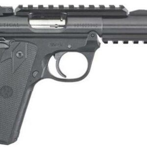 Ruger Mark IV 22/45 22LR, 4.4" Barrel, Black Poly Grips, 10rd Mag
