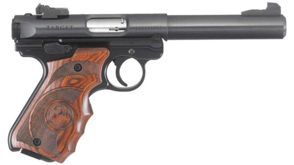 Ruger Mark IV Target .22LR 5.5" Bull BarrelTarget Laminate Grip 10rd Mag