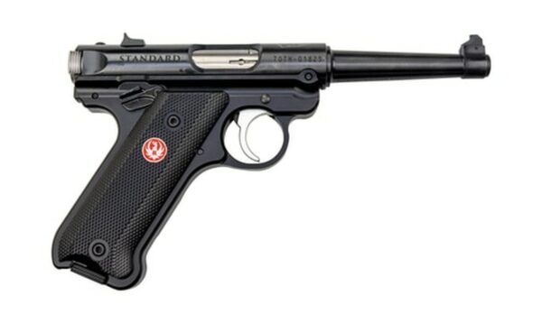 Ruger Mark IV 70th Anniversary 22 LR Single 4.75" Barrel, Black Synthetic Grip Black Steel Slide, 10rd