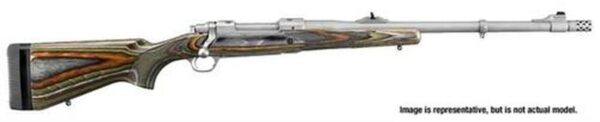 Ruger Guide Gun, 300 RCM Ruger Compact Magnum, 20", SS, Laminated Stock