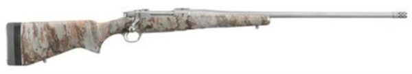 Ruger Hawkeye FTW Hunter, .300 Win Mag, 24", 3", Laminate Natural Gear Camo