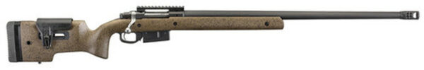 Ruger Hawkeye Long Range Target 6.5 PRC, 26" Barrel, Brown/Black Laminate, Adjustable Stock, 3rd
