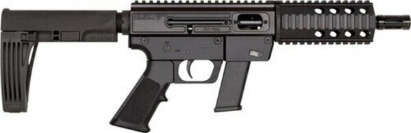 JRC PISTOL GEN3 9MM 6.5" 17RD GLOCK MAG QUAD-RAIL Black BRACE
