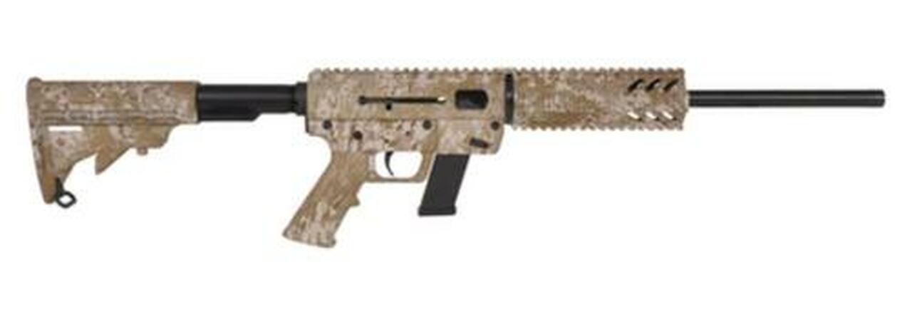 Just Right Carbine 45 ACP 16.25" Threaded Barrel Collapsible Stock Desert Camo Finish 13 Round Glock Magazine