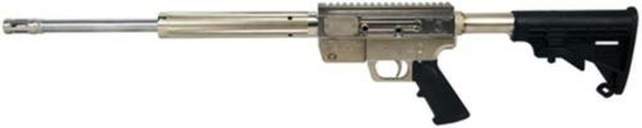 Just Right Carbines Just Right Carbine Takedown Marine 9mm 17" Threaded Barrel Electro-less Nickel Plated Birdcage Muzzle Brake Collapsible M4 Stock Quad Rail Forend 17rd Glock or Glock Style Magazine