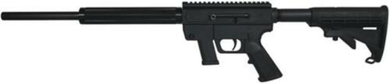 Just Right Carbine Takedown .40 Smith & Wesson17" Threaded Barrel Collapsible M4 Stock Black Finish Quad Rail Forend 15rd Glock or Glock Style Magazine