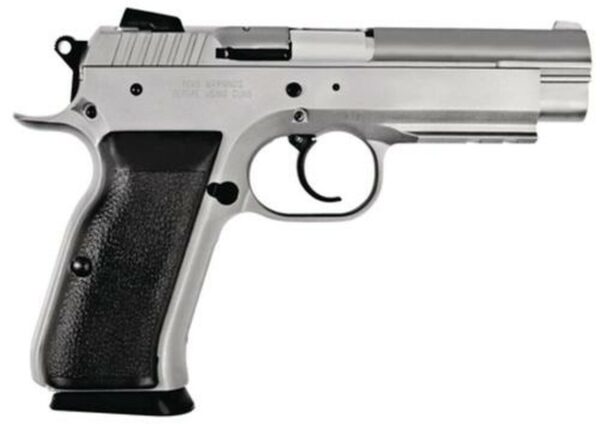 Tanfoglio Witness 10mm Steel, Full Size, 4.5" Barrel, Wonder Finish, 14rd Mag