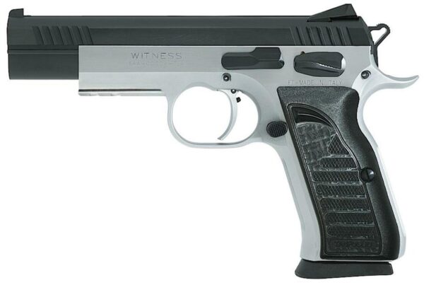 EAA Witness Elite Match, 9MM, Two Tone, 4.75" Polygonal Barrel 17 Rnd Mag