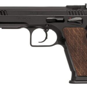 Eaa Witness Elite Stock 3, 45 ACP, 4.75" Barrel, 10rd, Checkered Walnut Grip, Black